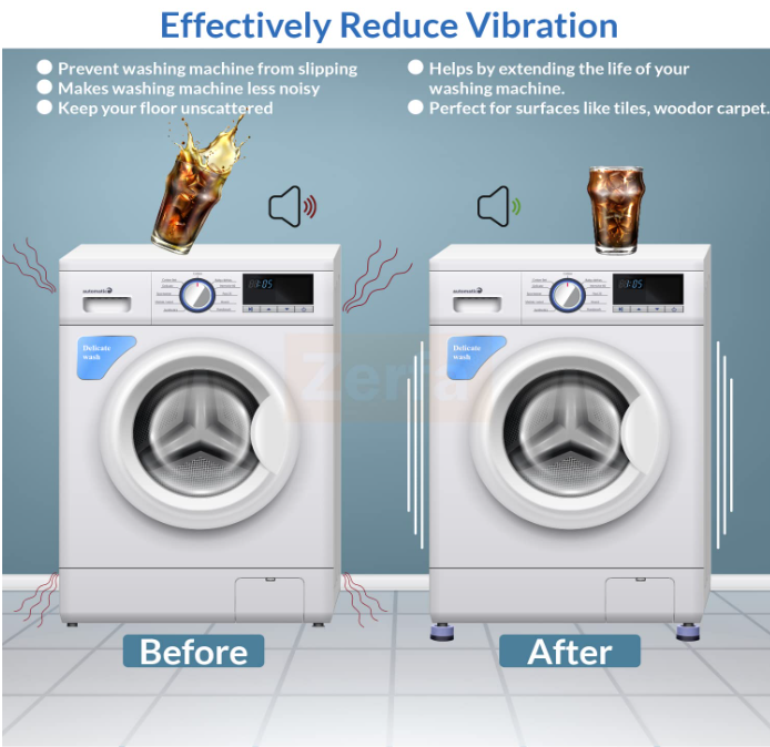 Anti Vibration Washing Machine Pads (Set of 4)