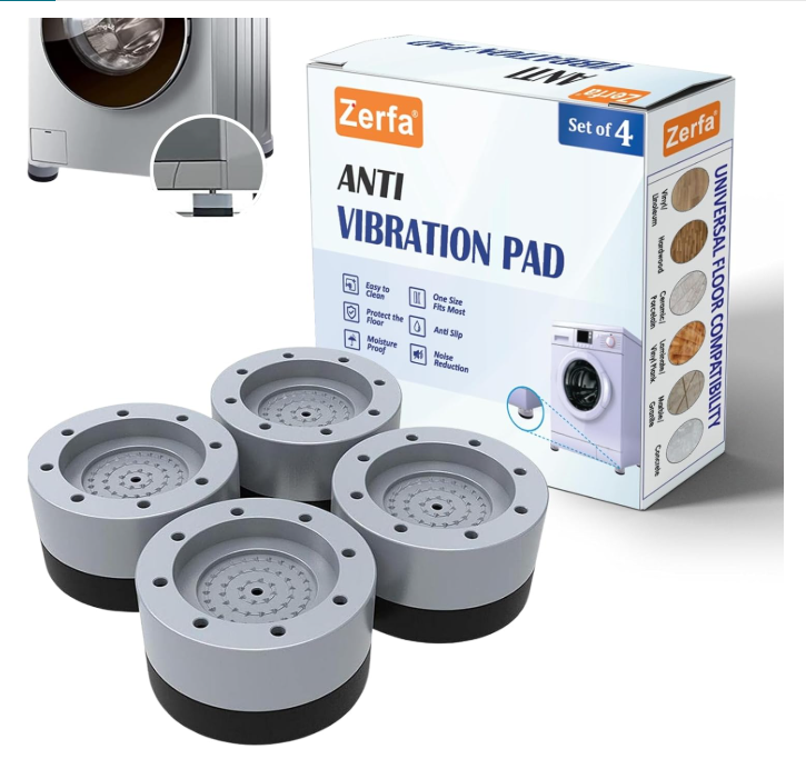 Anti Vibration Washing Machine Pads (Set of 4)
