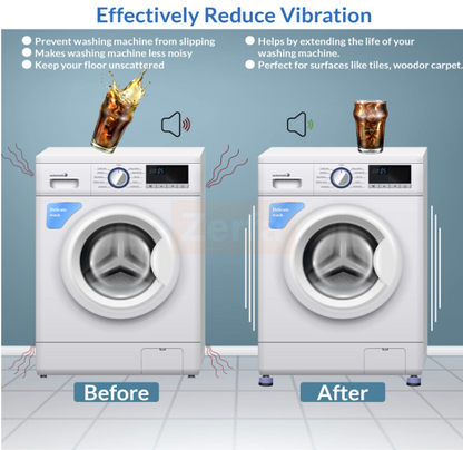 Anti Vibration Washing Machine Pads (Set of 4)